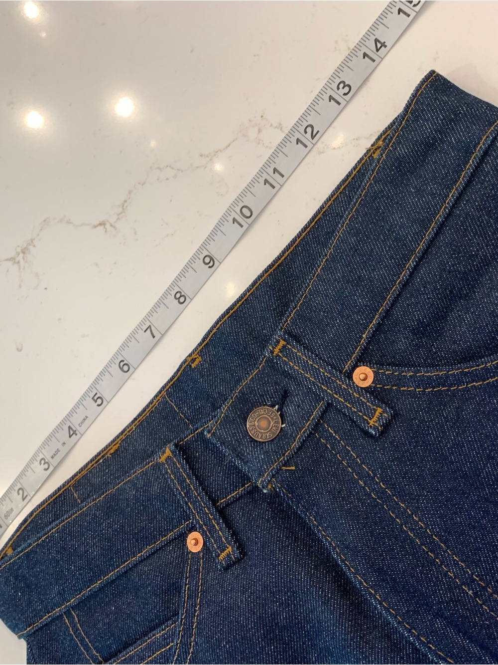 Vintage 1983 Levi's Jeans 517 Saddleman Boot Cut Men’s Size 30x32 NEW (Rare) - Picture 3 of 11